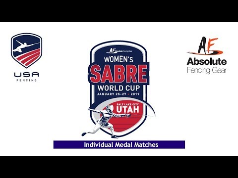 Salt Lake City Women's Sabre World Cup 2019 Medal Matches