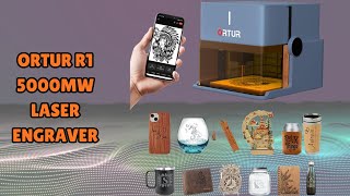 Ortur R1 5000mW Laser Engraver | Turn Wood Into Art - FULL REVIEW