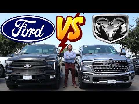 2025 Ram 1500 Limited vs NEW Ford F-150 Platinum: Which Truck Is Best?