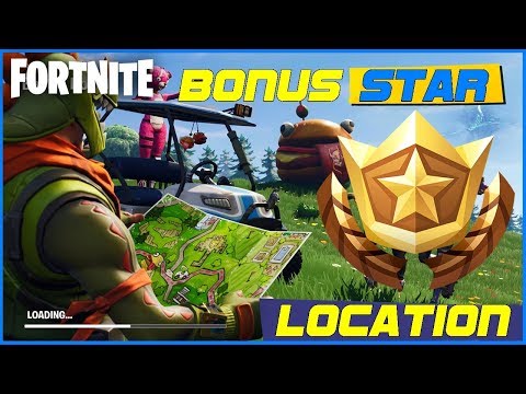 BONUS BATTLE STAR LOCATION (after you complete all week 1 challenges) Fortnite Battle Royale