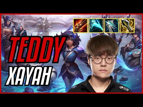 TEDDY - XAYAH vs KAI'SA ADC - KR GRANDMASTER - PATCH 11.10