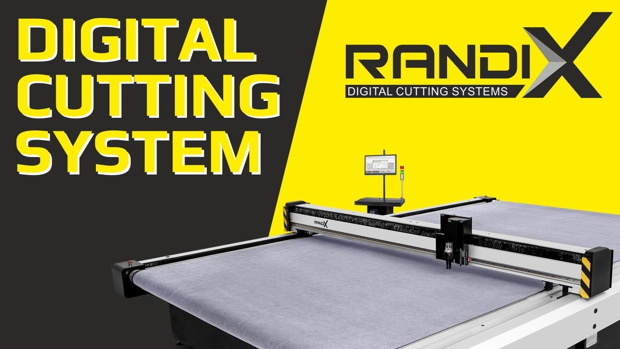 RANDIX Digital Cutters | Flatbed cutting plotters demonstration