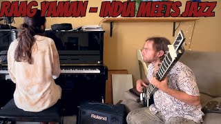 ראג ימאן על פסנתר וסיטאר