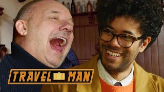 Bob Mortimer &amp; Richard in HYSTERICS over Bob's toilet story | Travel Man EXTRA