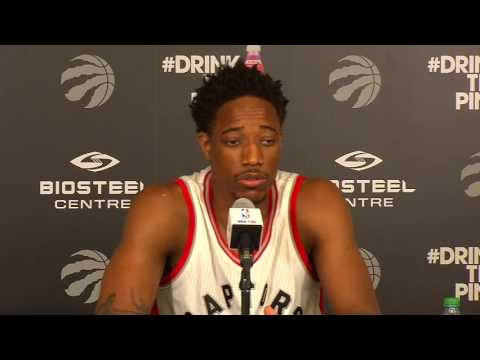 Raptors Media Day: DeMar DeRozan - September 26, 2016