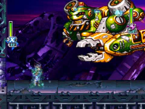 Megaman X6 - D-1000: Crash Site Ruins(Beginning)
