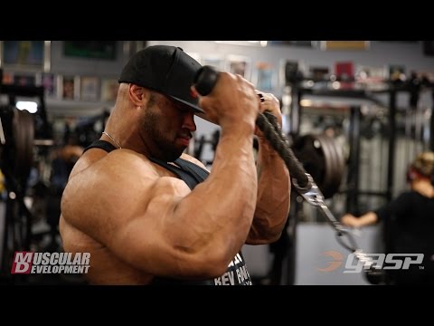 IFBB Pro Juan "Diesel" Morel Trains Biceps 6 Weeks Out from the 2015 NY Pro