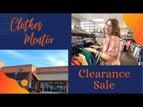 Clothes Mentor Haul to sell on Poshmark, eBay, & Mercari ~ Shopping their clearance sale
