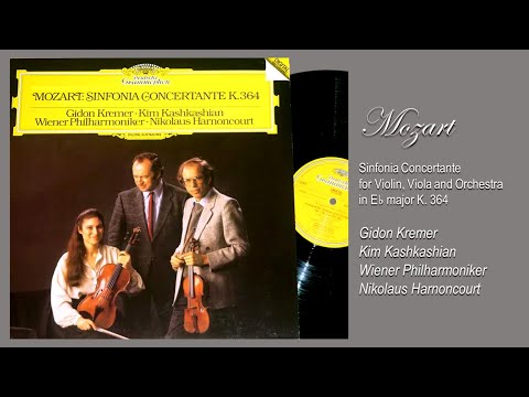 MOZART - Sinfonia Concertante K. 364 ~ Kashkashian, Kremer, Wiener Philharmoniker, Harnoncourt
