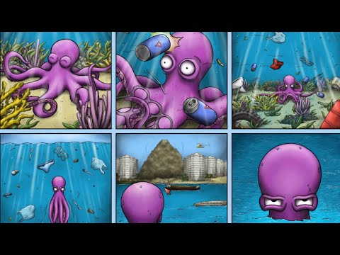 OCTOPUS DEVOURS LITTERBUGS - Tasty Planet Forever (Octopus Levels)