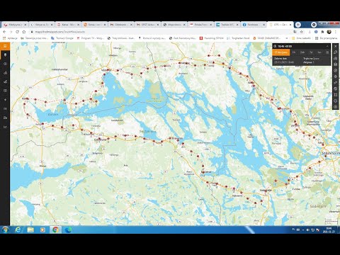 Pieszo dookoła Mälaren Szwecja 400 km 12 dni.