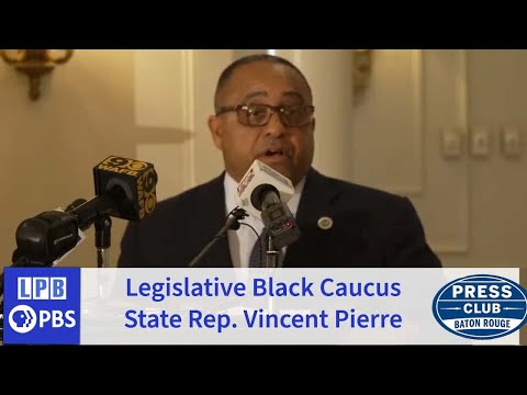 Legislative Black Caucus  | State Rep. Vincent Pierre | Press Club | 2/07/2022