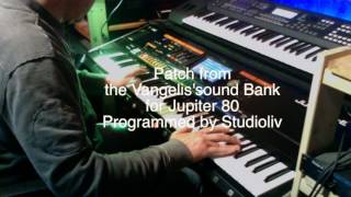 La fête Sauvage Cover. Synth Demo Patch from the Vangelis'sound bank for Jupiter 80. A tribute