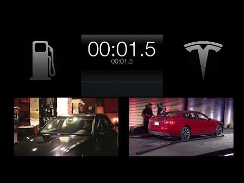 Tesla Model S - Battery Swap 