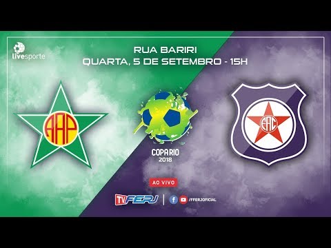 TV FERJ - PORTUGUESA x FRIBURGUENSE - COPA RIO 2018
