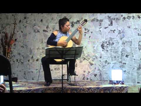 Lesly S. Alvarado Reyes - Omaggio a Caturla (En Vivo @ IDMAS, Semana de la Guitarra 2013)