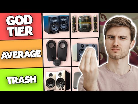 BEST Computer Speakers 2025 Tier List - STAY AWAY FROM THESE