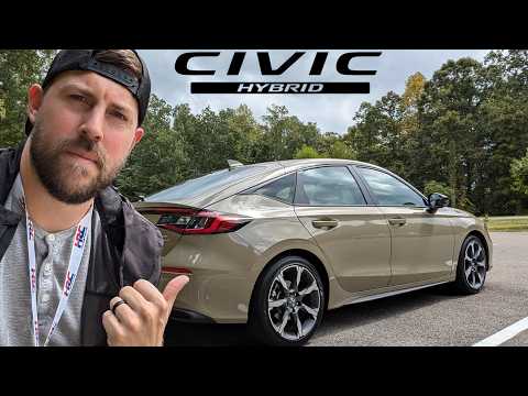 TESTED The 2025 Honda Civic Hatch proves HYBRIDS can be fun to drive (RIP Prius?)