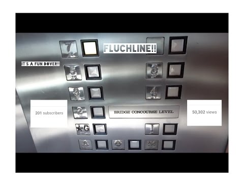 AWESOME & FUN Dover Traction Elevators at One Orlando Center Parking Garage