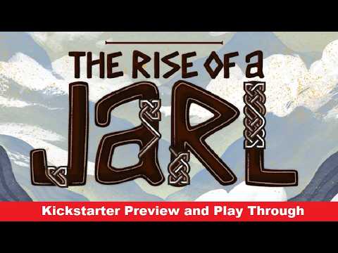 Button Shy Games THE RISE OF A JARL - Kickstarter Preview and Playthrough