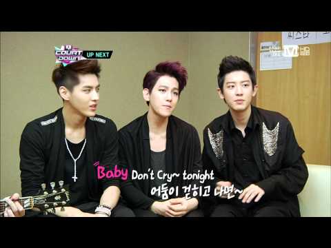 130704 M!Countdown Back Stage (EXO)
