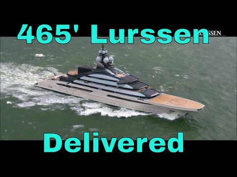 Delivery of 141 meter 465 ft NORD (ex project Opus) at Lurssen