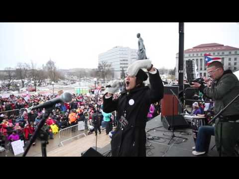 Maria isa @ Womens March on Washington (Minnesota)