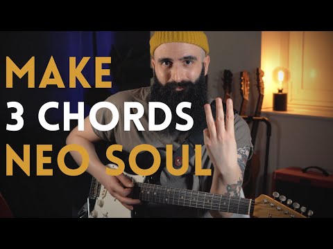 3 CHORDS into NEO-SOUL | Make these EASY CHORDS sound Neo Soul