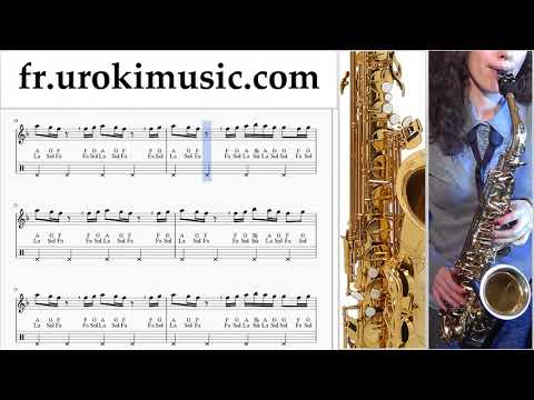 Comment Jouer du Saxophone Alto Drake - In My Feelings Kiki Do you love me Tab Tablature um-ih829