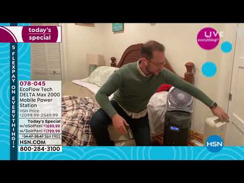 HSN | Be Prepared featuring EcoFlow 01.08.2022 - 12 AM