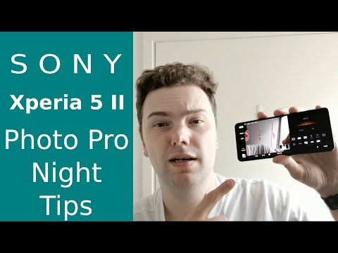 Sony Photo Pro - Nighttime Tips (Xperia 1 II/5 II)