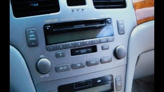 Lexus ES330 Stereo Removal = Car Stereo HELP