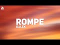 Dalex - Rompe Letra ft. Lenny Tavárez Dalex - Rompe Letra ft. Lenny Tavárez
