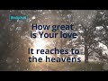 HOW GREAT ARE YOU LORD BY ROBIN MARK (LYRICS)