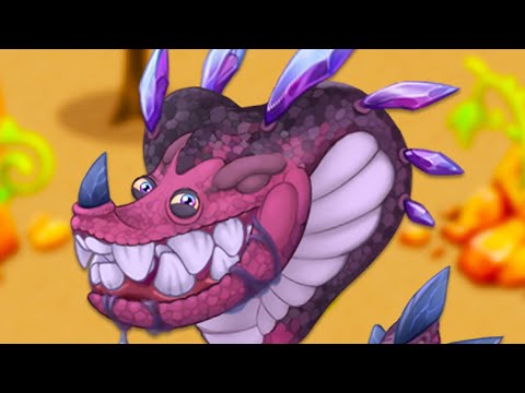 Rare Incisaur - Amber Island (My Singing Monsters)