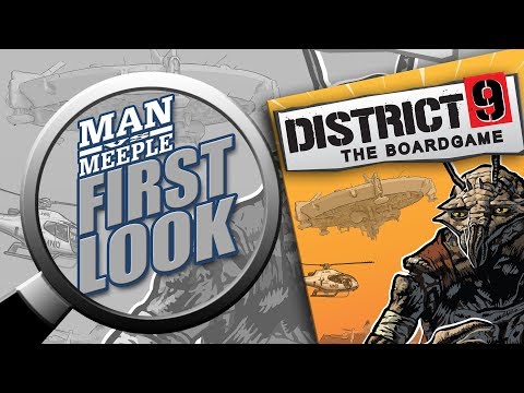 Man vs Meeple First Look: District 9 The Boardgame