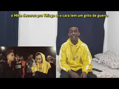 Jhony - REACT - ( FLOWZADA ) Krawk e Kant vs Freelipe e Ajota |172° | BDA