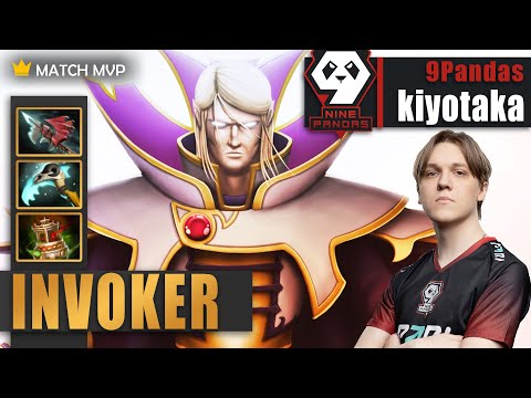 Invoker Mid | 9Pandas.kiyotaka | THIS MIDLANE HERO IS TOO BROKEN IN 7.34B | 7.34b Gameplay Highlight