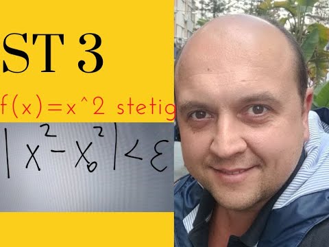 Beweis der Stetigkeit von x^2 auf ganz R und der gleichmäßigen Stetigkeit auf einem Intervall(ST 3)