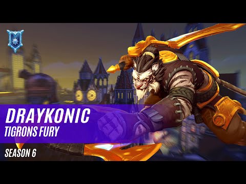 DRAYKONIC TIBERIUS PALADINS COMPETITIVE (SEASON 6) TIGRONS FURY