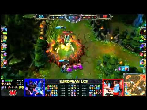Giants Vs DB Shushei Khazix Malunoo Nasus   Fan Made Highlights   EU LCS W9D1 2013 MUST SEE