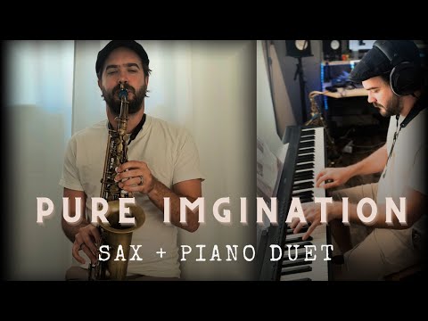 Pure Imagination – Self Duet on Sax and Piano by Lorenzo Ferrero
