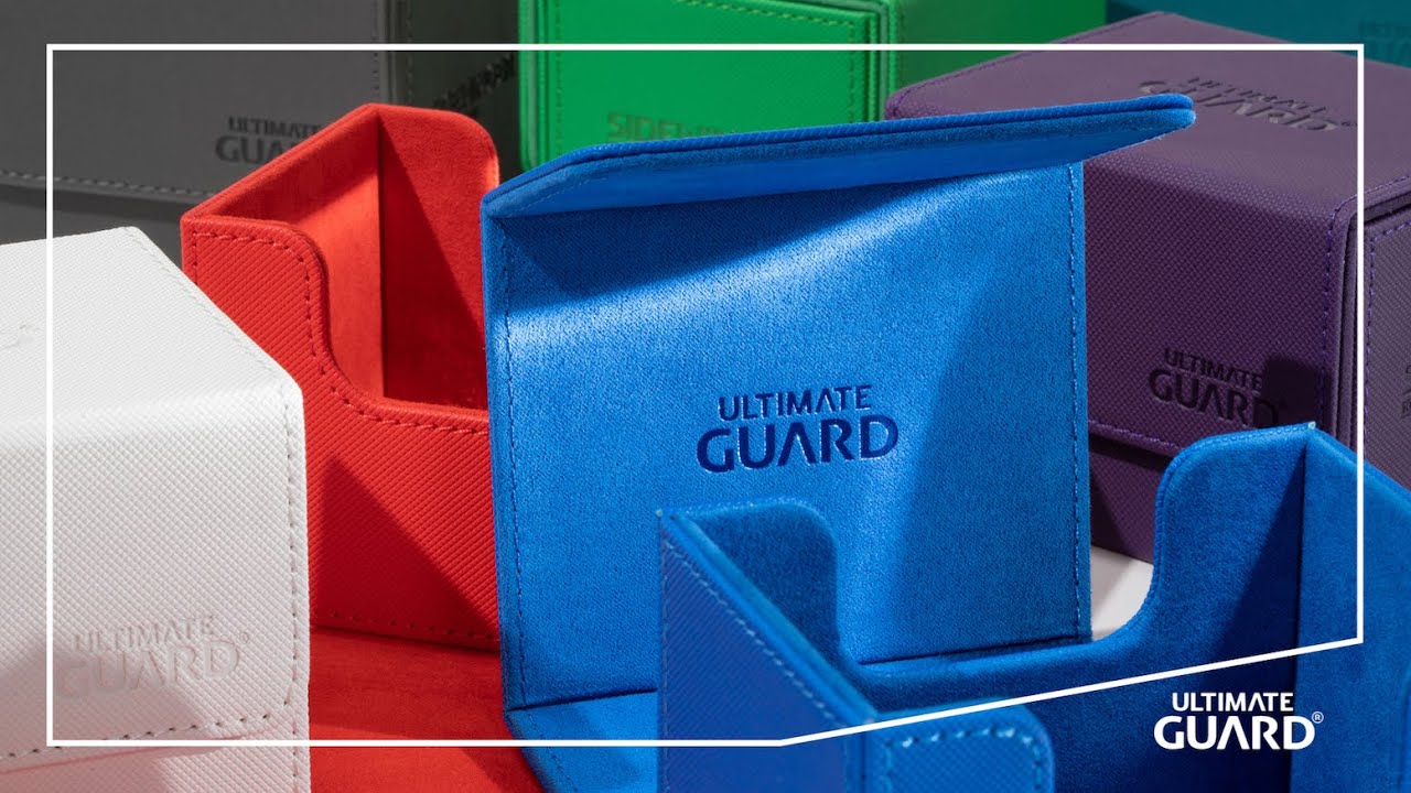 Ultimate Guard Kartenbox XenoSkin Sidewinder Monocolor 80+ Grau