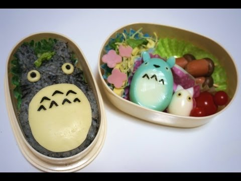 Totoro Bento Box Tutorial トトロキャラ弁のつくりかた