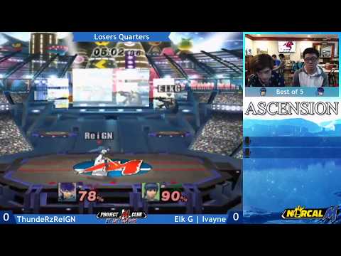 "Ascension 9/15/18" - ThundeRzReiGN (Ike) v. Elk G | Ivayne (Marth) - Losers Quarters