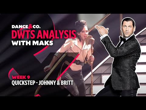 DWTS MAKS ANALYSIS: Week 9 - Johnny Weir & Britt Stewart's Quickstep