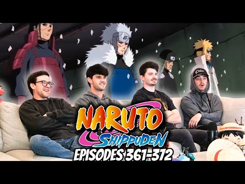THE HOKAGES ARE BACK...Naruto Shippuden Episodes 361-372 | FIRST TIME REACTION