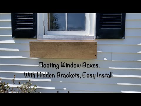 YouTube video about: How to hang window boxes on vinyl siding without drilling?