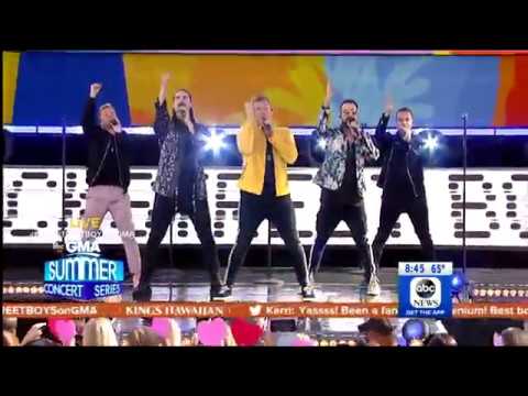 Don't Go Breaking My Heart - Backstreet Boys (Live on GMA)