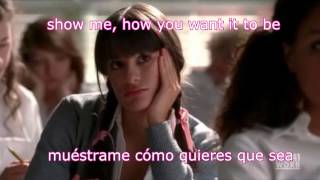 Glee - Hit me baby one more time (sub. ingles - español)